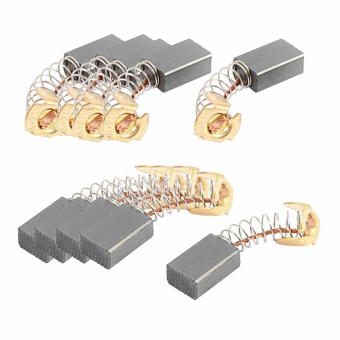 10-Pack Carbon Brushes For Electric Motors – 5mm X 6mm X 14mm – Replace Worn Brushes For Better Commutation & Longer Motor Life