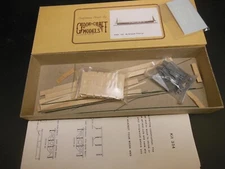 HO SCALE GLOOR CRAFT MODELS 334 PENNSYLVANIA 55' BULKHEAD FLAT CAR CRAFTSMAN KIT