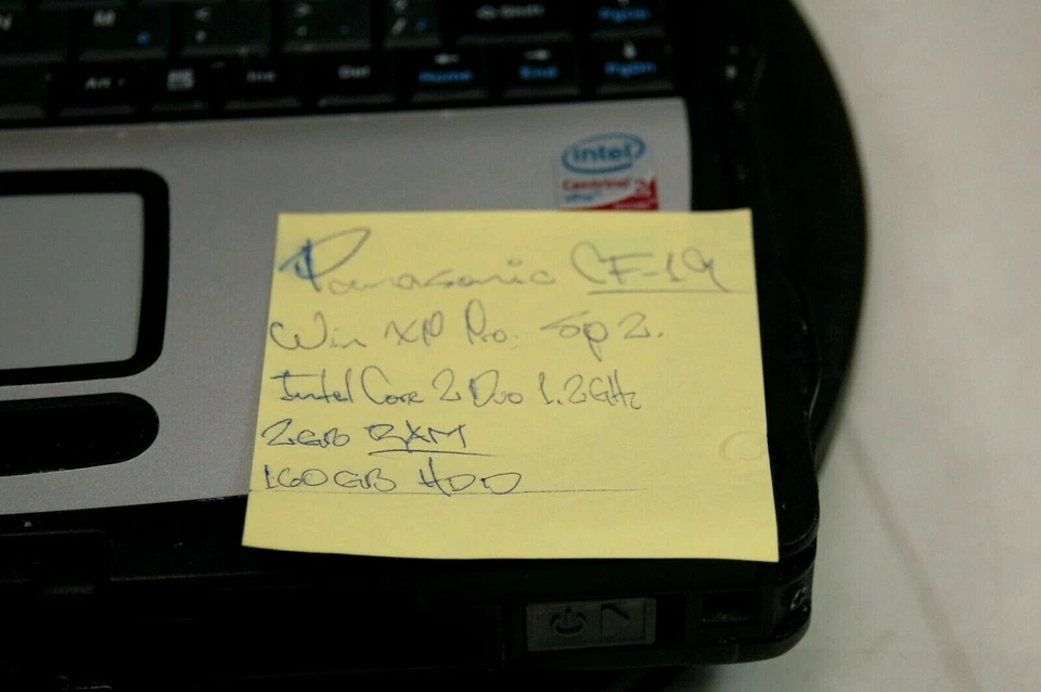 松下 CF-19 Windows XP Pro SP2 英特尔酷睿 2 双核 1.2GHz 2GB RAM 160GB 硬盘 — 第 4/4 张图片