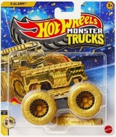 5 Alarm - Exclusive Truck 1/1 Gold Monster Trucks Auto Hot Wheels Diecast 1:64