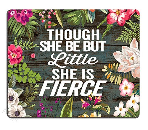 Custom Gaming Mouse Featuring Inspirational Quotes and Floral Designs-image