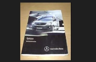 2015 Mercedes Benz 2500 3500 Sprinter Van Owner Operator Manual User Guide EXT