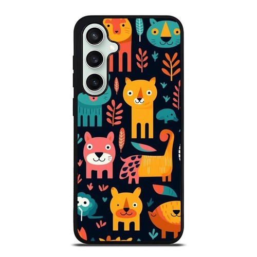 Wild Cartoon Jungle Children For Samsung S21 S22 S23 S24 Plus Ultra Hard - Zdjęcie 16 z 25