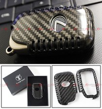 Luxury Carbon Fiber Snap On Key Case For Lexus Keyless Entry Smart Fob-old Model