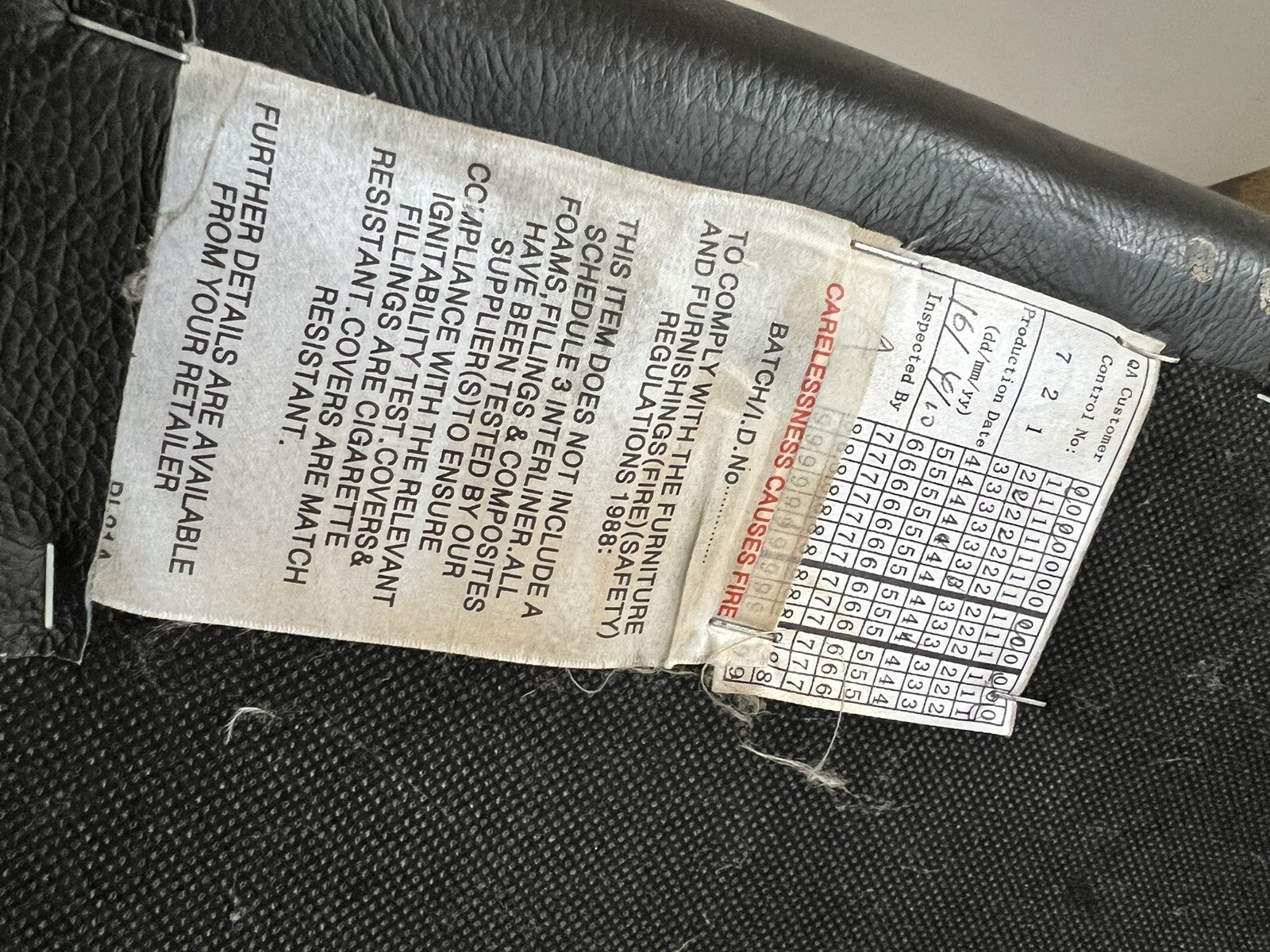 black faux leather corner sofa eBay