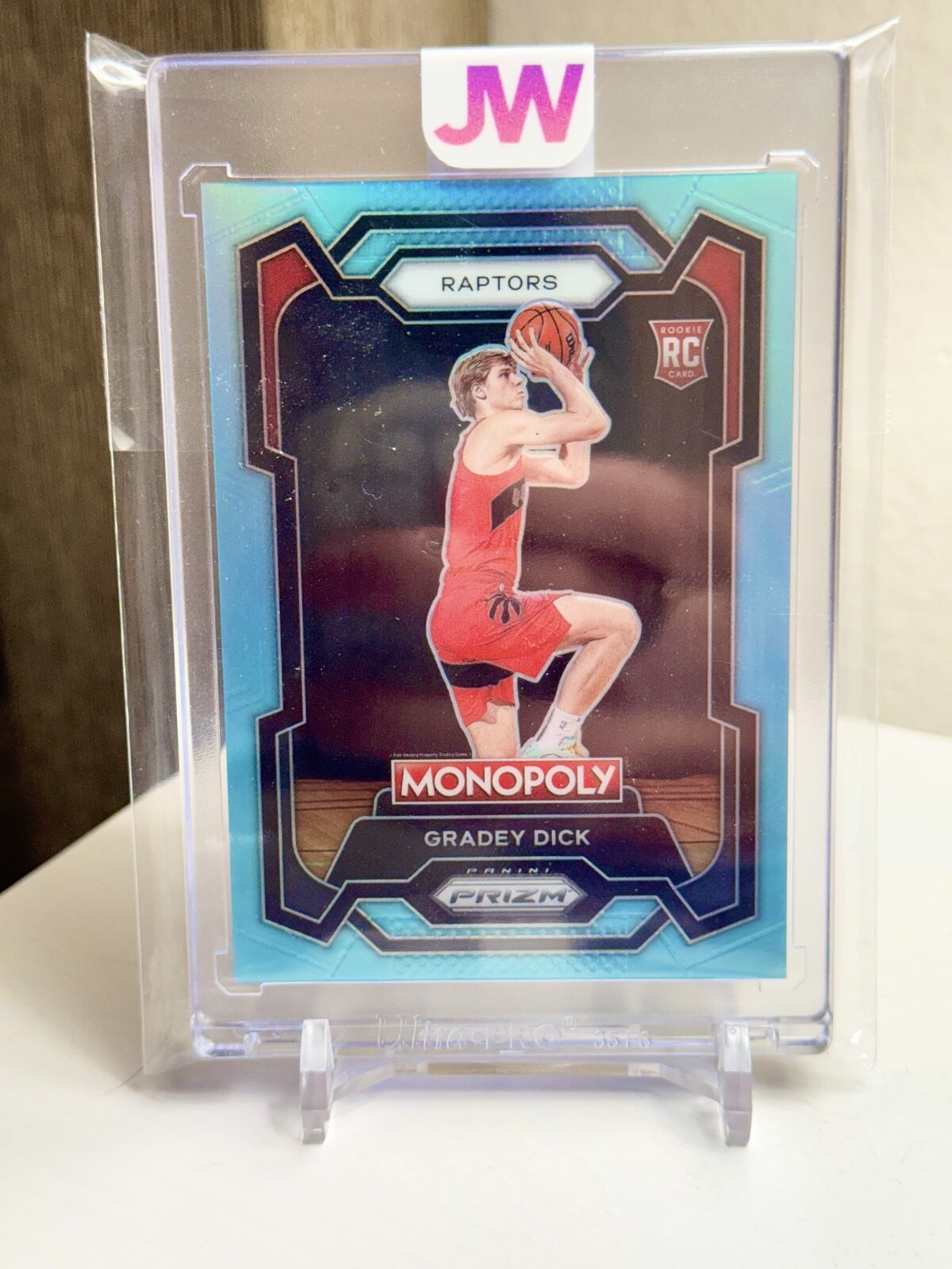 2023-24 Panini Prizm Monopoly - Light Blue Prizm #84 Gradey Dick (RC) /199