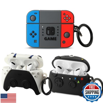 [3Pack] Gedicht for Airpods Pro 2nd Generation Case, Funny 3D Cartoon Game Co