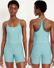 Old Navy Women  s Light Support PowerSoft Longline Sports Bra Size XS S M L XL 2X