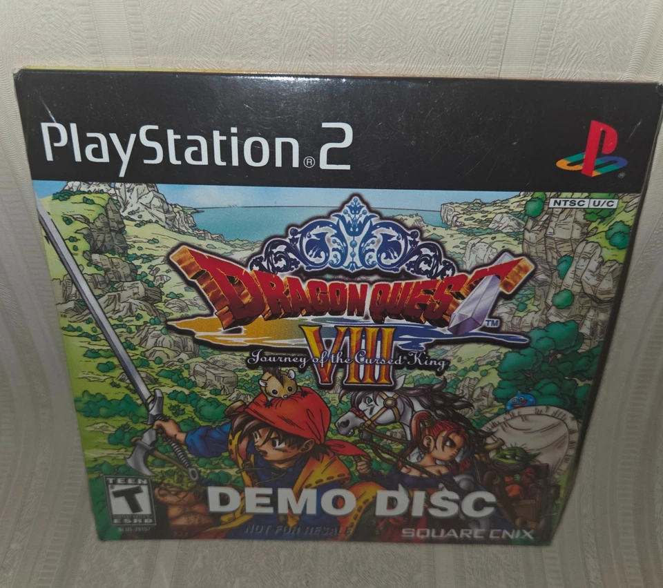 Dragon Quest VIII Sony PlayStation 2 PS2 NEW & SEALED DEMO Disc - Image 2 of 4