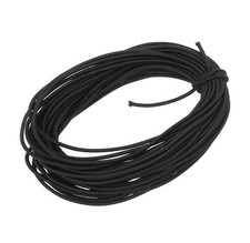 2 Mm Heavy Round Elastic Cord10 Yards black