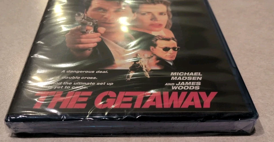 The Getaway (1994, Blu-ray, Shout Factory Exclusive, Unrated) Kim Basinger - New - Image 2 of 4