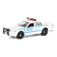 Greenlight 1/64 2011 Ford Crown Victoria Police Interceptor, NYPD 42771