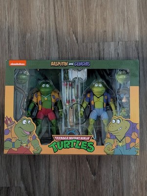 NECA Teenage Mutant Ninja Turtles Rasputin and Genghis Frog Action Figures