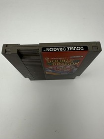 Cartucho de videojuego Double Dragon Nintendo NES Tradewest 8 bits 1988 Beat Em Up