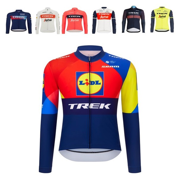 Lidl Hombre Equipo Térmico Polar Ciclismo Manga Larga Jersey Ciclismo Jersey Chaqueta
