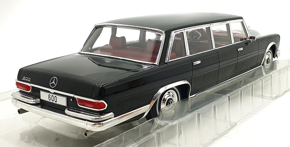 Model Car Group 1/18 Scale MCG18187 - Mercedes-Benz 600 - Black - Image 2 of 4