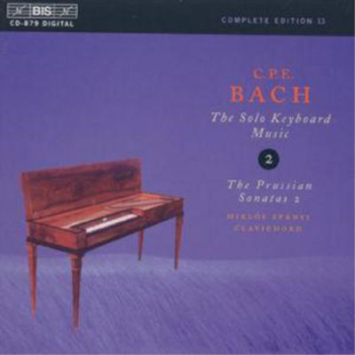 Carl Philipp Emanuel Bach The Solo Keyboard Music - Miklos Spanyi (CD) Album