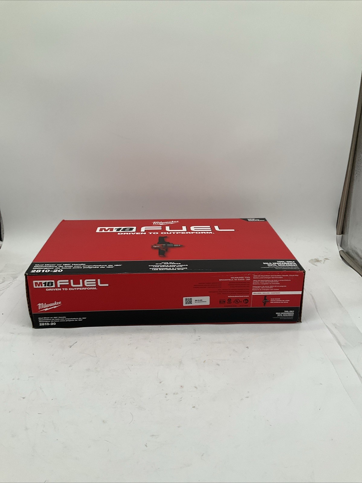 Milwaukee 2810-20 M18 FUEL Mud Mixer w/ 180 Degree Handle