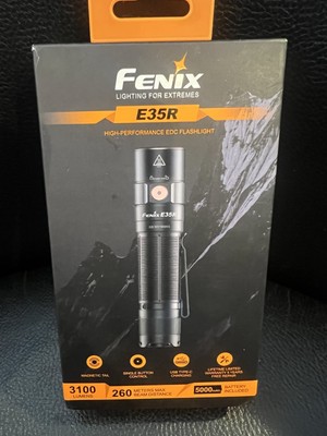 Fenix E35R CREE White LED Max 3100 Lumens Twist Flashlight RARE