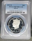 PERFECT 2013 S SILVER  KENNEDY PCGS  PR 70 DCAM LOW MINTAGE LOW POP BLUE LABEL