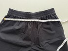 Studio Nicholson Black Cotton Bermuda Shorts S High Rise Elastic Waist Pleated — photo 7