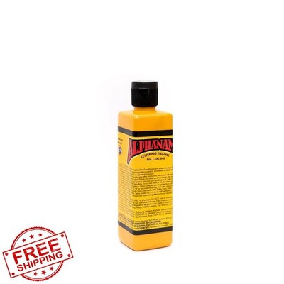 Alpha 6 Alphanamel paint Dark Yellow 8oz