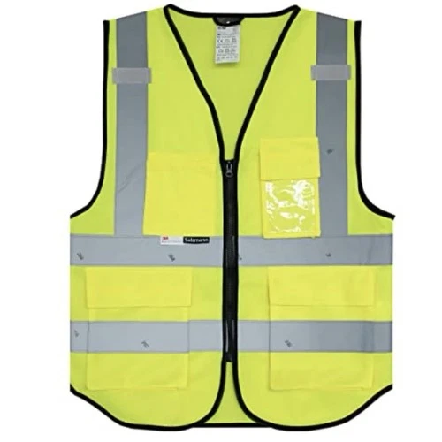 Salzmann Multi-Pocket Working Vest L/XL Reflective Vest 3M Reflective Material - product listing photo