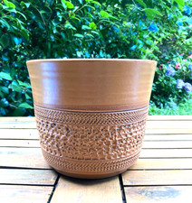 Vintage Purbeck Pottery clay stoneware Large Vintage Purbeck Plant Pot - vgc
