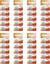 40 Pack CR2032 Batteries, 3V Lithium Coin Battery for Small Electronic Devices,