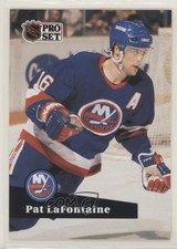 1991-92 Pro Set French Pat LaFontaine #149 HOF 0y3