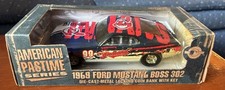 Vintage 1999 Cleveland Indians 1969 Ford Mustang Boss 302 Coin Bank W/ Key ERTL