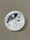 📈 2019 1 Oz .999 Proof Silver Shield Trump Year Of The Pig Death Of Wall Street