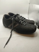 Skechers Sneaker Mens Size 13 Black Suede Urbantrack 60311 Bicycle Toe 