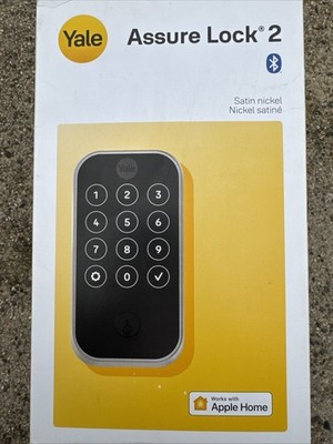 NEW Yale Assure Lock 2; Keyless Smart Door Lock with Wi-Fi and Bluetooth options