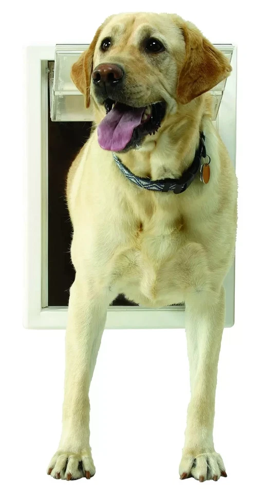 Ideal Pet Products ASXL 10 x 15-3/4" Air Seal Pet Dog Door w/ Telescoping Frame - Image 2 of 4
