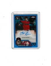 2023 Topps Chrome Update #AC-LA Logan Allen RC Auto #edc/150 NM+ Combined Shippi