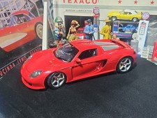 VINTAGE Minichamps 1/18 Porsche Carrera GT 2004 Diecast Model Carmine Red NICE 