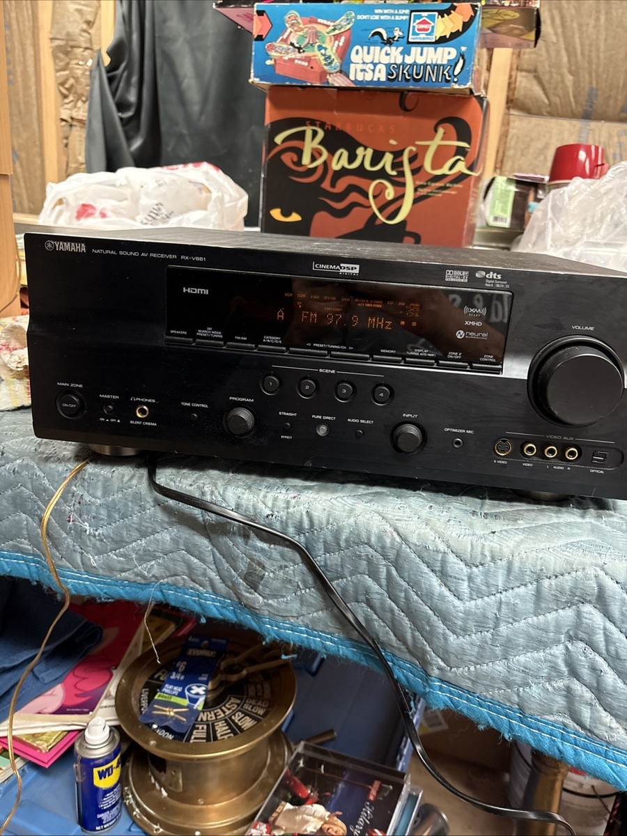Yamaha RX-V661 7.1 Channel 380W AV Receiver | Home Theater Tested