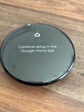 Google Nest Learning Thermostat 4th Gen Polished Obsidian