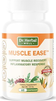 DR.HERBAL WELL Muscle Ease - Joint, Muscle and Nerve Support Fast Acting Relax -