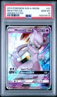 2019 POKEMON SUN & MOON HIDDEN FATES #31 MEWTWO GX PSA 10
