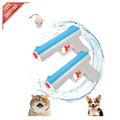 2-Pack Water Spray Pistols for Effective Cat and Dog Training - Gentle Deterrent