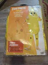 Fortnite Peely Halloween Kids Costume Youth Size M 8-10 Cosplay New