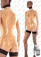 Latex polish Gummi Leotard bodysuit swimwear swimsuit customized 0.7mm 976-7