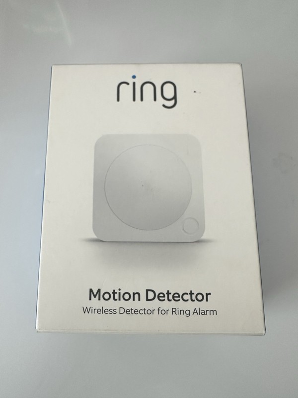 RING MOTION WIRELESS DETECTOR Sensor Z-WAVE DSK Alarm Open Box