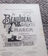 1893John Phillip Sousa..The Beau Ideal March