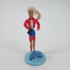 Vintage 1995 Mattel McDonalds Happy Meal Lifeguard Barbie Figurine