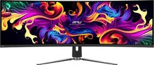 MSI MPG 491CQPS QD-OLED 49" DQHD Curved Gaming Monitor, 144Hz/0.03ms HDR 400