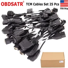 OBDSTAR TCM Cables 25 Pcs Used for OBDSTAR DC706/ X300 Classic G3 USA Stock
