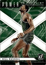 2021-22 Donruss Power in the Paint #6 Bill Russell Boston Celtics